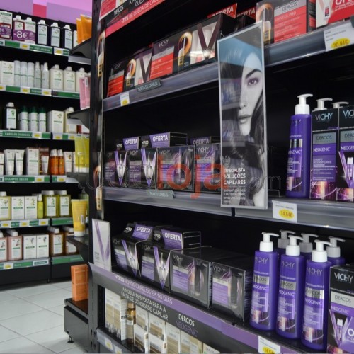 Estantes para Perfumaria e Loja de Cosmética